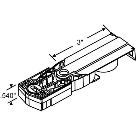 Strybuc 11Lb Tandem Quick Tilt Balance 96CQ-50